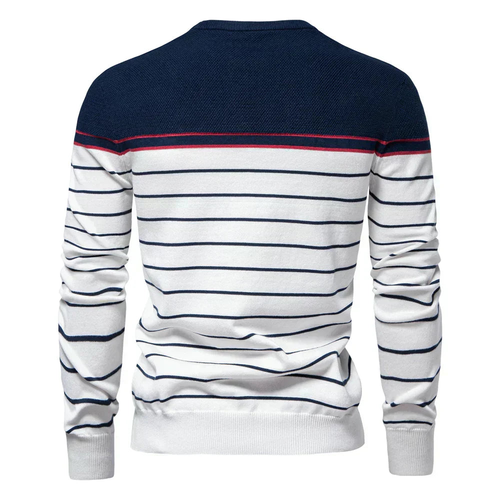 Stephen | Męski sweter w paski